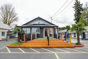 Façade de l’hébergement