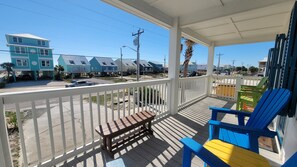 Casa, letti multipli, accesso alla piscina, vista oceano parziale (Shore Vue) | Vista dalla camera