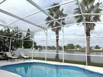 Charming 3-bedroom house with Lake view, in fantastic Kissimmee