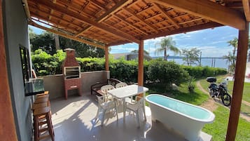 Classic House, Lanai, Lake View | Terrace/patio