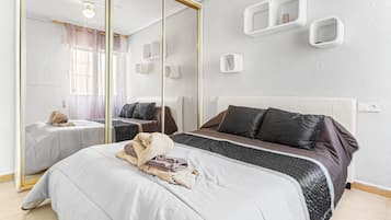 3 habitaciones, wifi gratis y ropa de cama