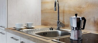 Appartamento 'Groß' con vista sulle montagne, giardino in comune e Wi-Fi