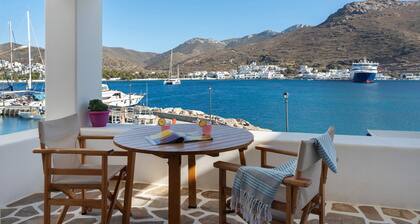 Apartment 'Nicolas House 2' with Sea View, Private Terrace and Air Conditioning