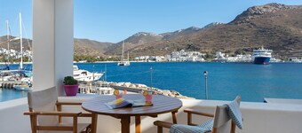 Ferienwohnung 'Nicolas House 2' mit Meerblick, privater Terrasse und Klimaanlage