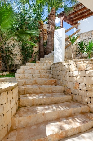 Property grounds. Villa 'Casa Mar Y' with Sea View, Wi-Fi and Air Conditioning