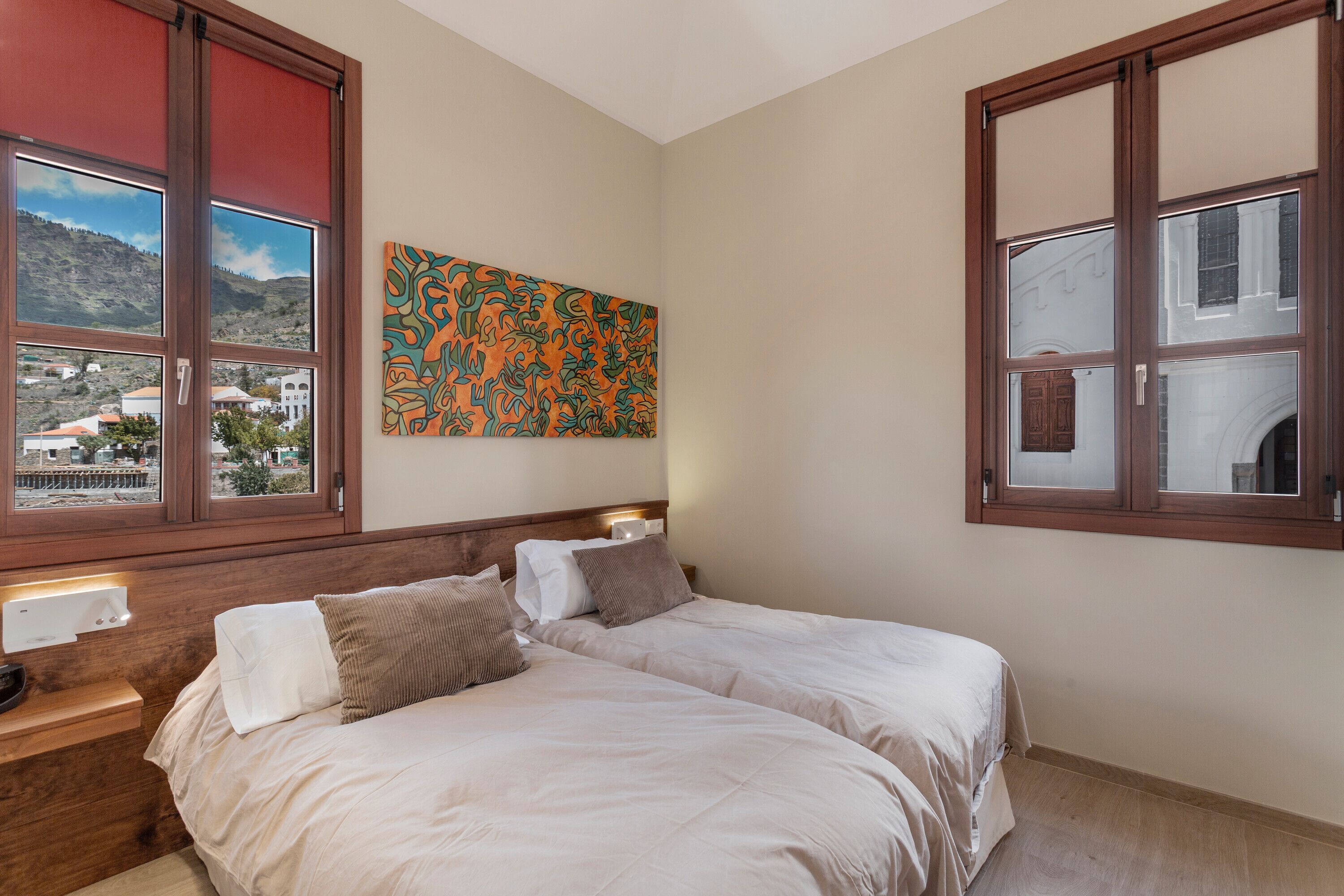 1 slaapkamer, een strijkplank/strijkijzer, gratis wifi, beddengoed