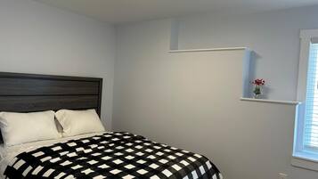 2 chambres, fer et planche Ă repasser, Wi-Fi, draps fournis