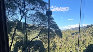 Cabaña romántica, vistas a la montaña | Baño