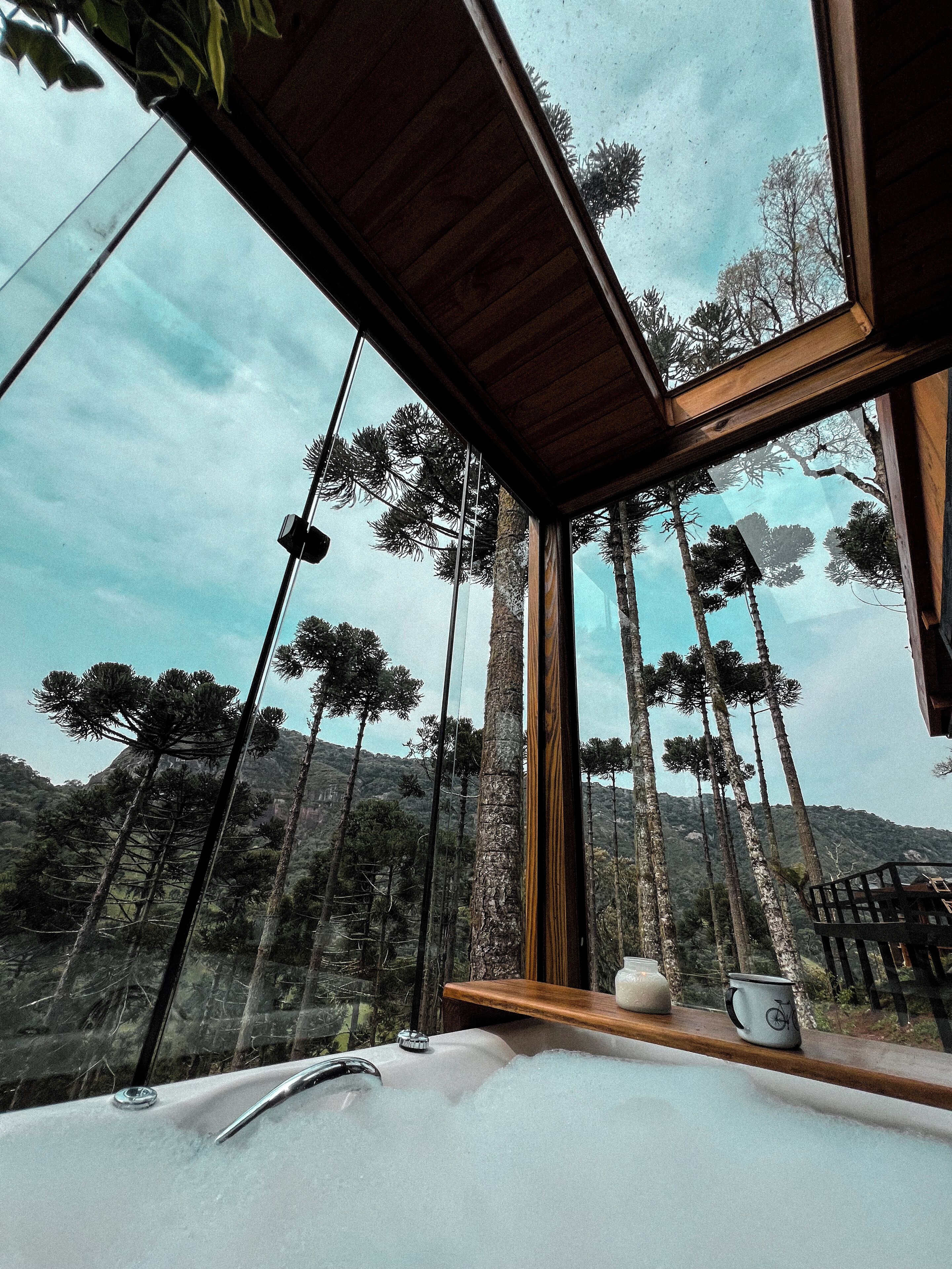 Cabana romântica, vista para a montanha | 1 quarto, Wi-Fi de cortesia