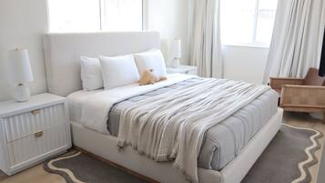 1 bedroom, iron/ironing board, travel crib, free WiFi