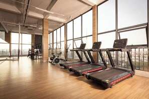 Opciones de fitness en la habitación