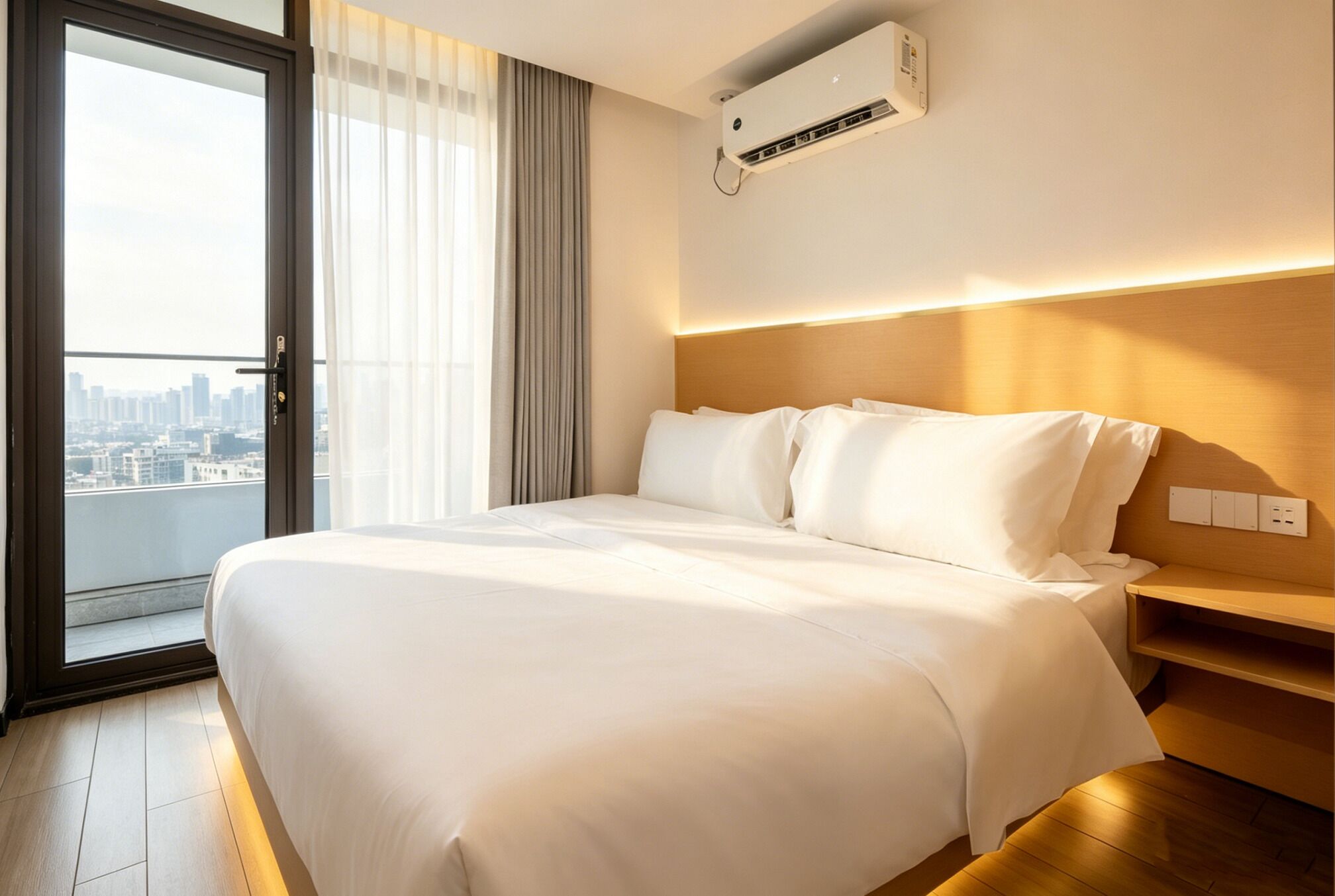 Superior Double Room | Busa memori, bar mini, dilengkapkan perabot secara berasingan, meja 