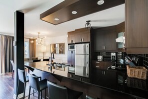 Appartement, balkon, uitzicht op bergen | Privékeuken