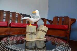 Family Apartment | Living area | Flat-screen TV - Aventura Surf Suites-Surf City El Tunco (Tamanique)