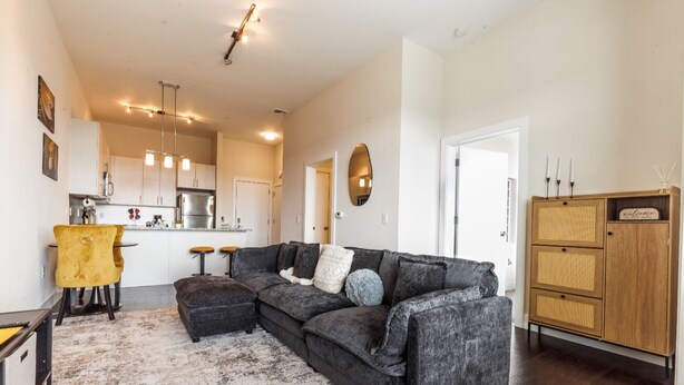 Smart-TV og peis