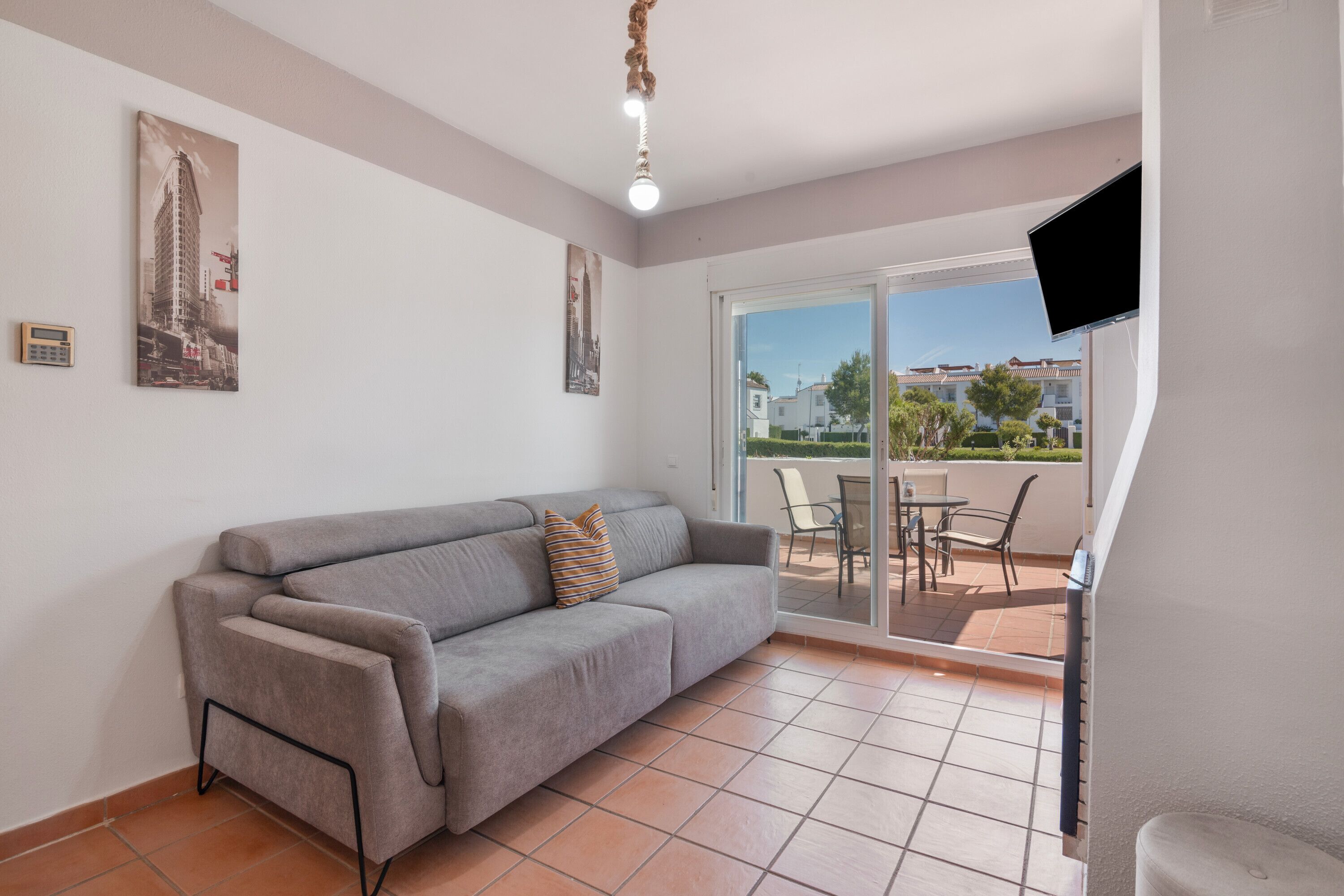 TV, fireplace, DVD player, stereo