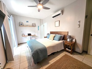 2 bedrooms, desk, free WiFi, bed sheets