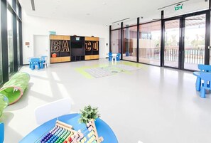 Innendørs lekeområde for barn