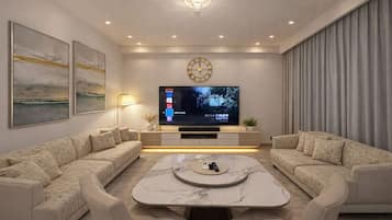 Villa, City View | Living area