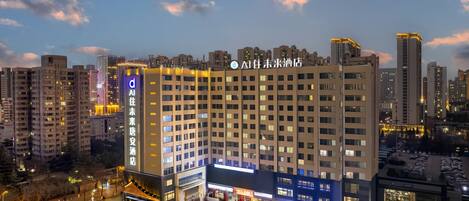 Fachada de la propiedad