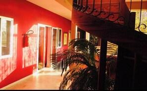 Entrée de l’hébergement