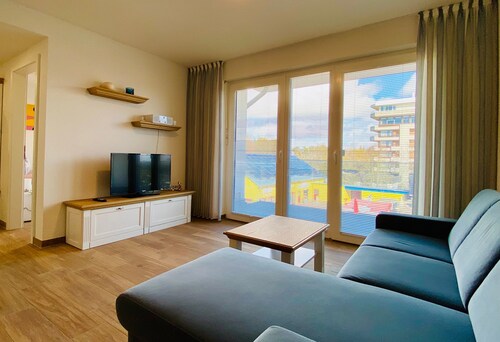 Ferienwohnung 'Duhner Allee 10, Litfaß 11' mit Meerblick, Balkon und Wi-Fi
