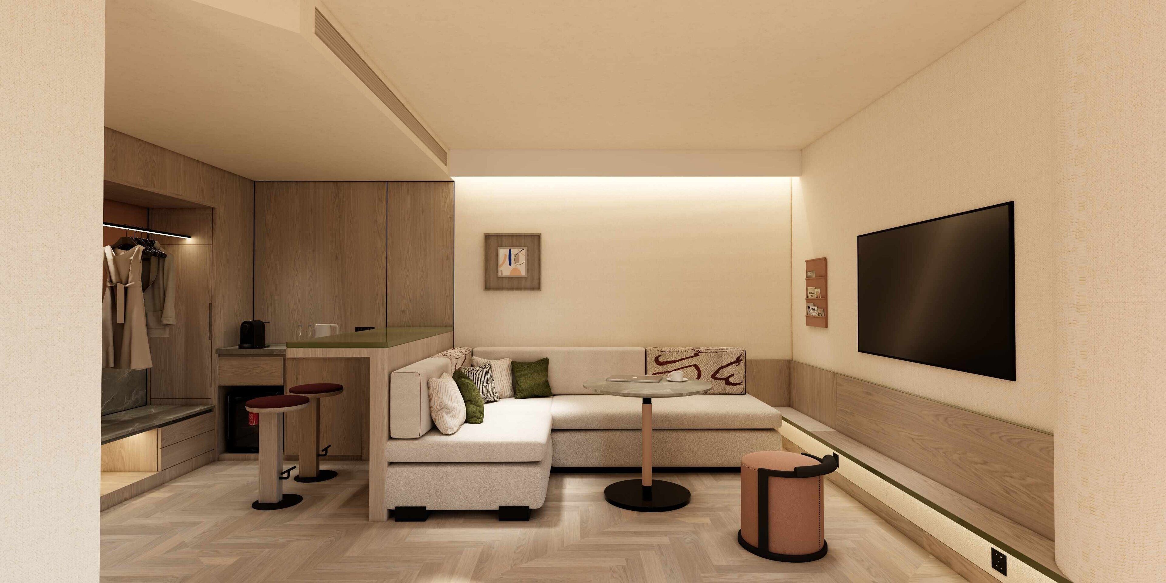 Literie de qualité supérieure, couette en duvet d'oie, minibar, bureau