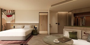 Suite, 1 King Bed, City View | Premium bedding, down duvets, minibar, desk - Atwell Suites Hefei City Center By IHG (Hefei)
