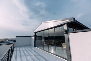 Voorkant van accommodatie