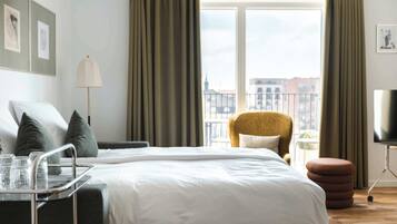 2 slaapkamers, een strijkplank/strijkijzer, reisbedje, wifi