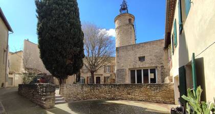 Detached 50 m2 apartment in village house.