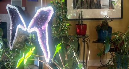 Romantic Plant filled studio Beautiful vibes! Spa Services Available