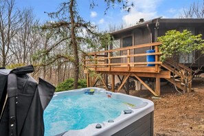 Bain à remous extérieur