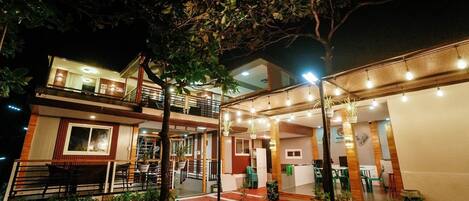 Front of property - evening/night