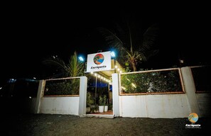 Front of property – evening/night - Isla Enriqueta - Private Beach Resort (Iba)
