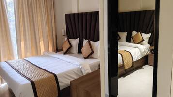 Minibar, desk, iron/ironing board, free WiFi