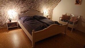 2 chambres, draps fournis