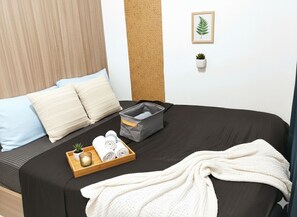 Apartamento, vistas a la ciudad | 1 dormitorio, wifi gratis, ropa de cama