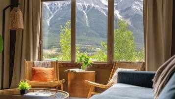 Télévision, cheminée, espaces bureaux