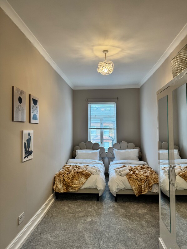 Appartement | 2 chambres, Wi-Fi gratuit, draps fournis
