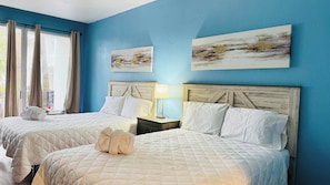 Iron/ironing board, travel crib, WiFi, bed sheets
