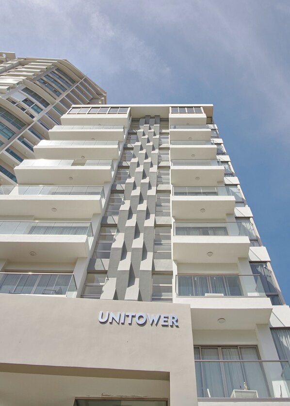 Fassade der Unterkunft