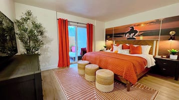 1 soverom, strykejern/-brett, reiseseng for barn og wi-fi