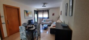 Living area - Apartment next to the beach (Roquetas de Mar)