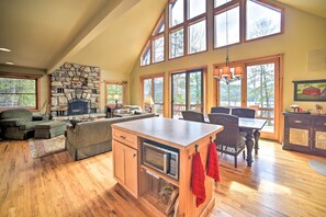 House (3 Bedrooms) | Interior - Adirondack Oasis: Lake House w/ Dock + Deck! (Severance)
