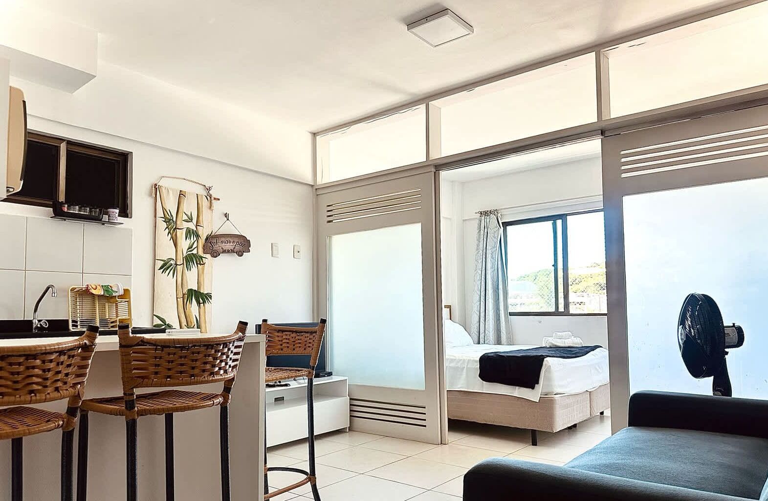 1 bedroom, WiFi, bed sheets