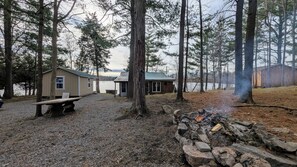 Property grounds - Small Lakefront Cabin on Black Lake with Dock -can sleep 13 (Hammond)