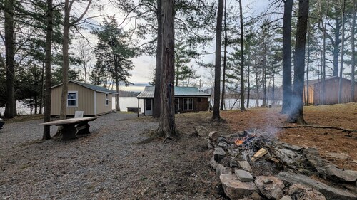 Lakefront Cabin on Black Lake with Dock - Sleeps 13