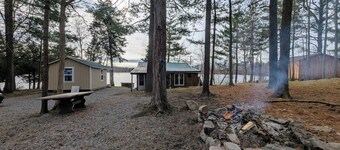 Lakefront Cabin on Black Lake with Dock - Sleeps 13