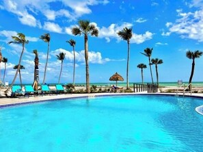 Una piscina climatizada